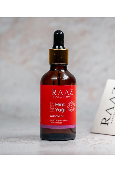 RAAZ Castor Oil Castor Oil 50 ml 100% Cold Pressed