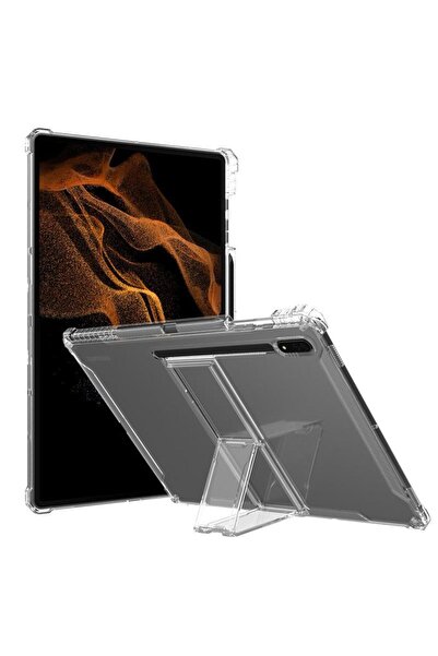 UnDePlus Galaxy Tab S10 Lite Fe/S10/S9 Fe/S9/S8/S7 Case with Pen Slot Shockproof Transparent