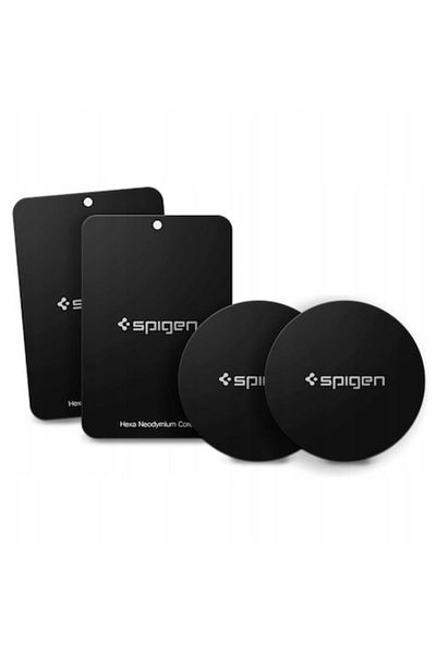 Spigen Metal Plates for Phone Set 4, X1504, Black