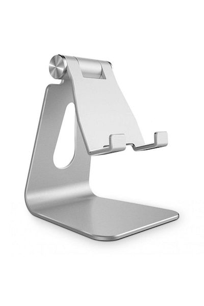 Techsuit Suport Birou Telefon/Tableta, Folding, X1065, Silver