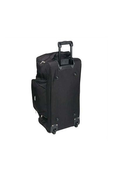 divendi-ro Geantă tip troler, poliester, 2 roți, 86.9L, 71x34x36 cm, neagră