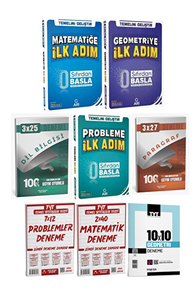 Anla Kazan Yayınları Anla Kazan + Arı 2026 Matematik+ Geometri+ Problem 0 Dan...