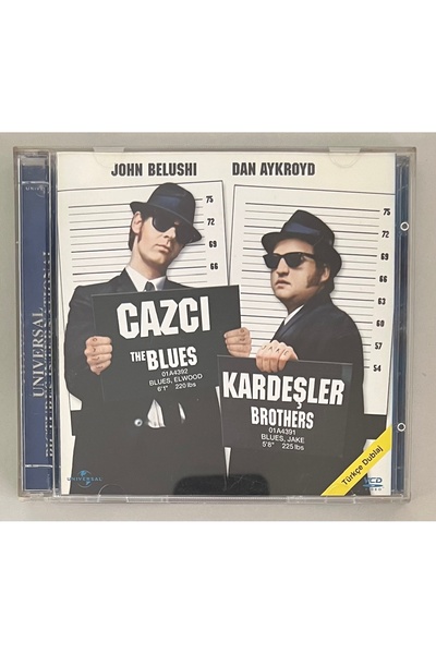 Universal Cazcı Kardeşler (The Blues Brothers) Vcd (Orjnal Dönem Baskı Vcd)