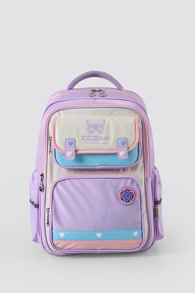 ÇÇS Waterproof Fabric Children's Multi-Eye Orthopedic Backpack School Bag 51917