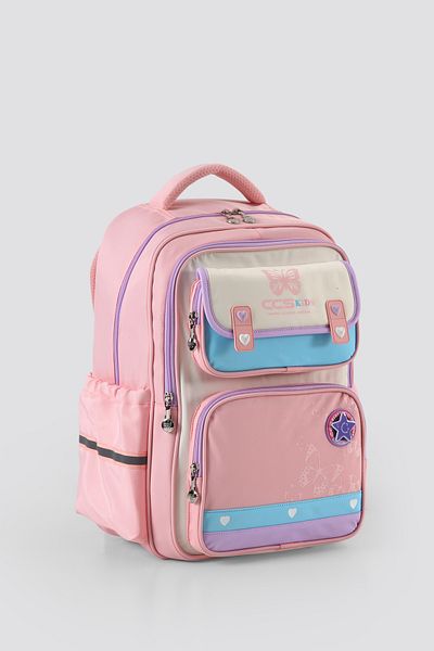 ÇÇS Waterproof Fabric Children's Multi-Eye Orthopedic Backpack School Bag 51917