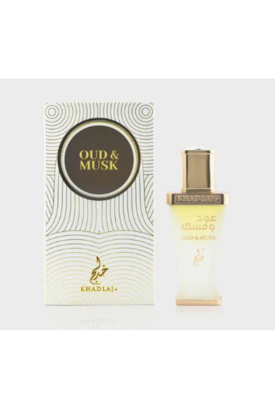 Khadlaj Oud &amp; Musk Perfume Oil Concentrate, Unisex, 20 ml