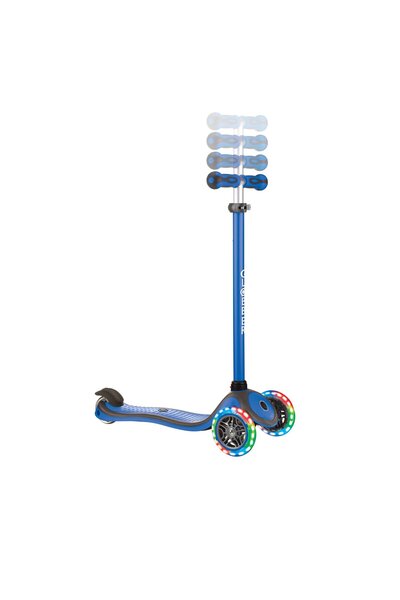 Globber Primo Plus Işıklı Scooter - Lacivert