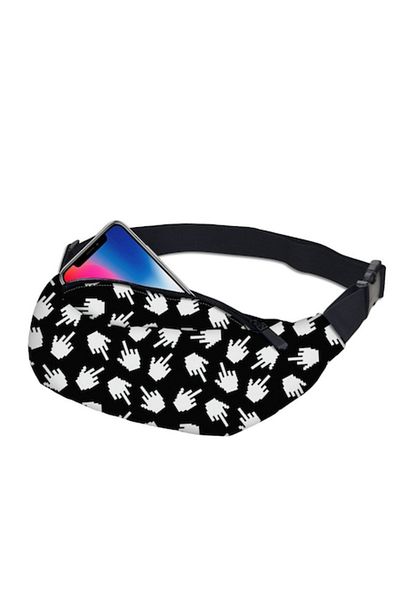 OEM Borseta unisex marime universala, Urban Black, multicolora