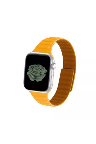 Techsuit Curea din silicon pentru Apple Watch 38/40/41 mm, portocalie