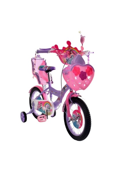 rexa TurboDisc 14" Metallic Kids Bike with Disc Brakes