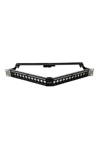 S-LINK Sl-P626 24 Easy-To-Use, Ftp Blank V-Shaped Patch Panel