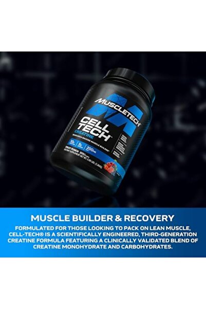 MUSCLETECH Cell Tech Creatine Research-Backed Muscle Builder for Faster Muscle Growth, Enhance Stren