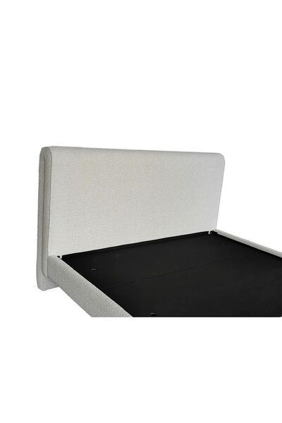 Danube Home Naples 180X200 Upholstered King Bed - Beige L241xW196xH115cm