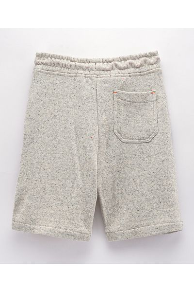 Minoti Fleece Shorts - Grey Speckle