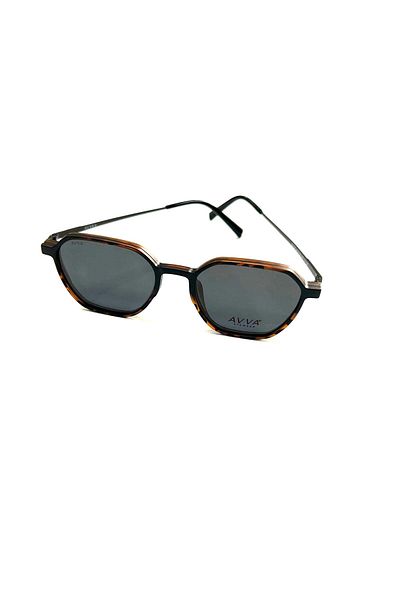 Avva 2123 C2 L-F Polarized & Anti-Far Clip on Unisex Sunglasses