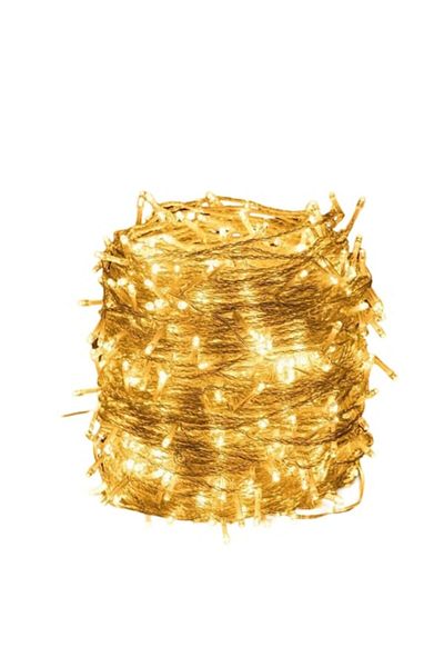 CLICK Lumini de Crăciun Icicle Joy, IP44, 7 m, 228 LED-uri, Alb cald, 8 moduri de iluminare, Transformator 31
