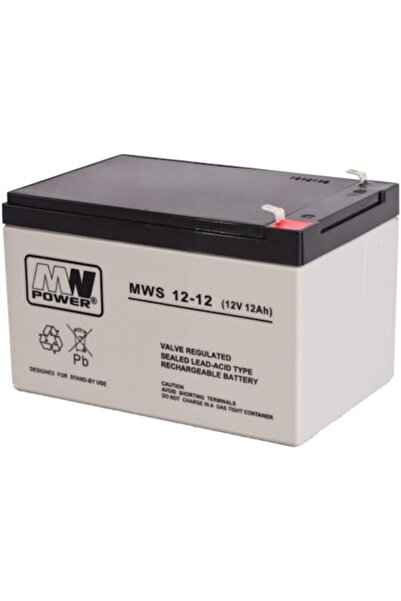 MW Power Baterie MWS12-12, 12V/12Ah pentru UPS, masinute, biciclete electrice