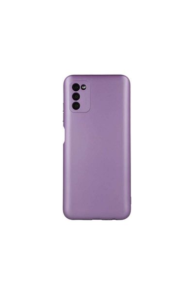 OEM Carcasă din silicon cu protecție pentru Samsung Galaxy S22 Plus - Design violet metalic