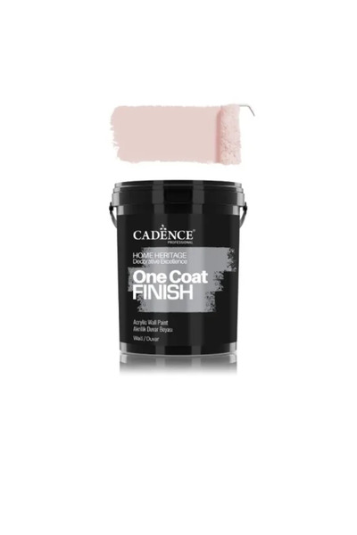 Cadence One Coat Finish OCF04 Doğal Pembe Akrilik Duvar Boyası 2.5 Litre