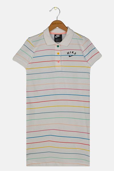 Nike Kids Girl Standard Fit Brand Logo Outdoor Dress, Multicolor