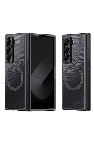 Techsuit Case for Samsung Galaxy Z Fold SE, D15, Polyurethane, Black