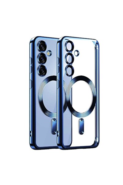 AXIO Carcasă Samsung Galaxy S25 Plus, S76, Poliuretan, Albastru Intens