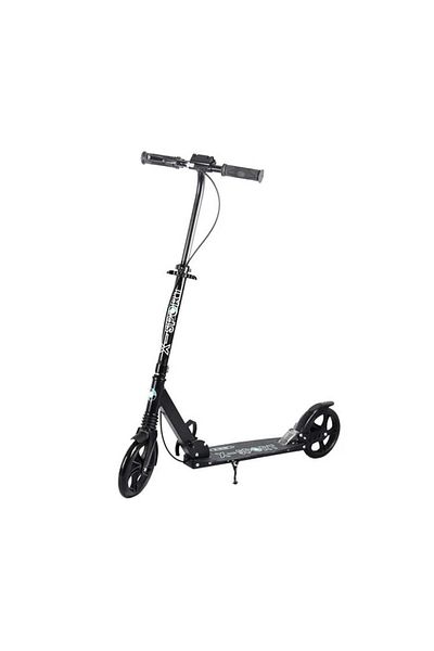 divendi-ro Aluminum scooter, 7 years+, 100 kg, metal and plastic, black