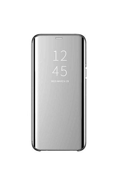 OEM Flip Cover Case for Huawei Honor 10 Lite, Silver