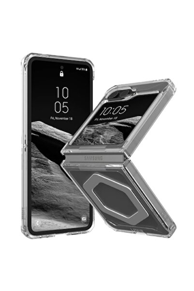 AXIO Husa pentru Samsung Galaxy Z Flip6, S52, Policarbonat, Ice Silver