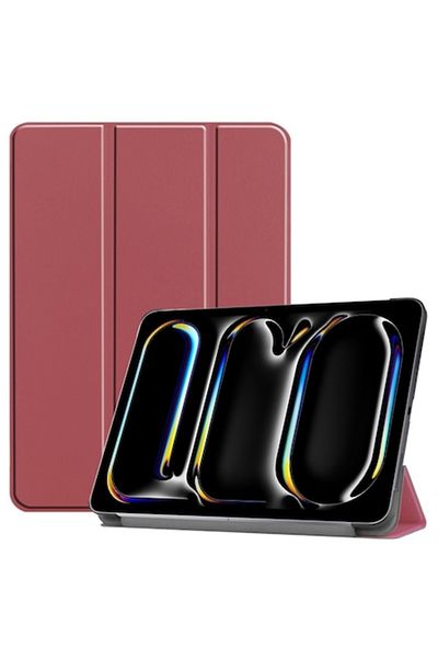 Rao Husa compatibila cu iPad Pro 11 2024, FoldPro, M10, Fibra Nano, Crazy Red