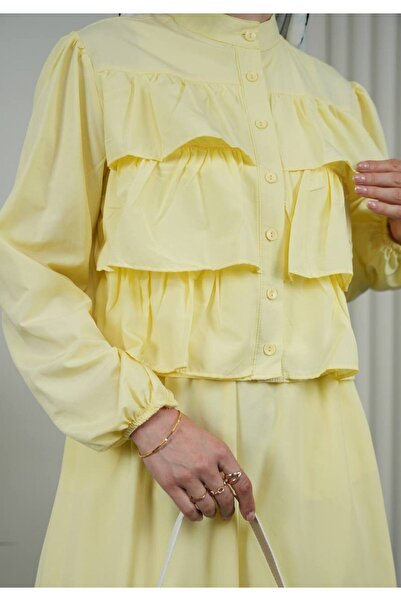 Store Fırfır detaylı etek takm