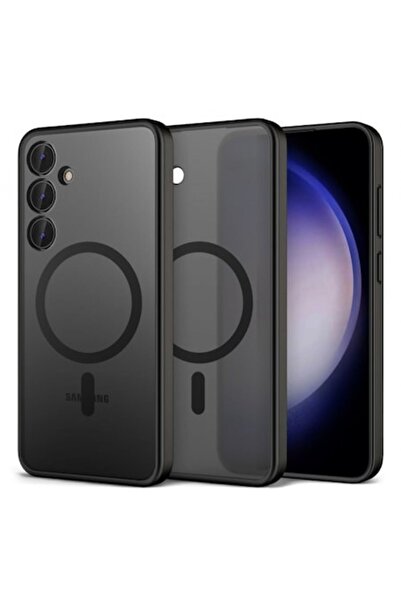 AXIO Husa MagSafe Pentru Samsung Galaxy S24 S926, Magmat Neagra