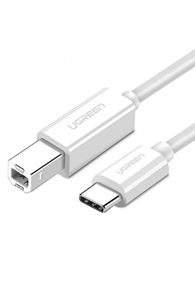 Modo Cablu imprimantă UGREEN US241 USB-C la USB-B, 1,5 m, alb