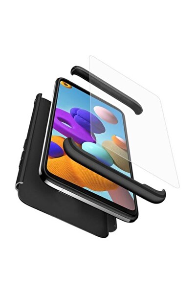 Bibilel Προστατευτική θήκη για Samsung Galaxy A21s+ GKK 360, μαύρη