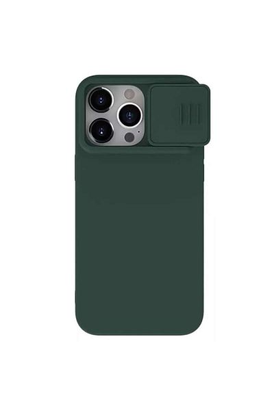 OEM Carcasă de înaltă protecție pentru iPhone 15 Pro, Advanced Style, B635, silicon, verde ceață