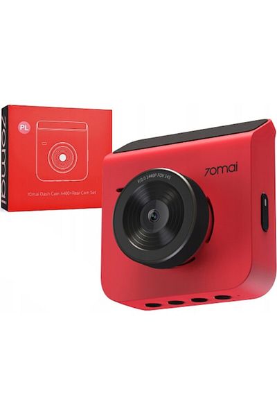 AXIO Camera Auto 70mai Dash Cam A400 2K Wi-Fi Afisaj 2inch Rosie Axiofast