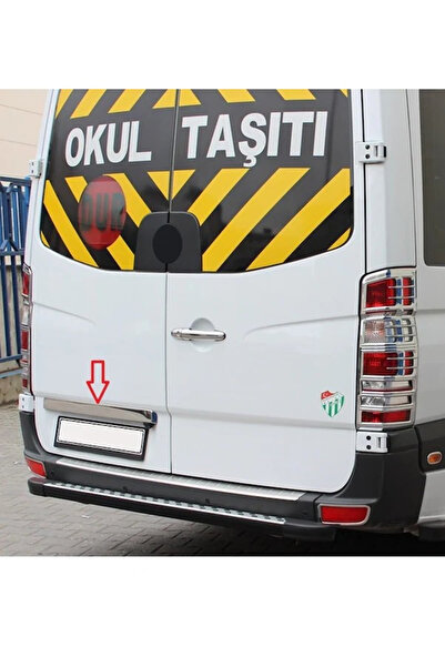 ueskrom Volkswagen Crafter 2006-2018 Model Arası Krom Bagaj Çıtası Paslanmaz ...