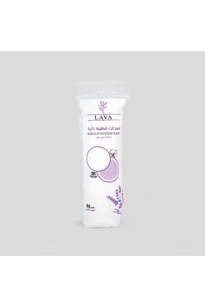 Lava Lava 100% Cotton Round Cotton Swabs 80 Tablets