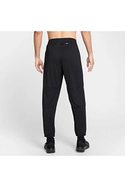 Nike Dri fit siyah erkek koşu eşofman altı - Fermuarlı paça hj3590-010