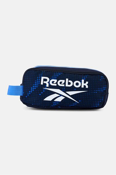 Reebok حقيبة أدوات الزينة متعددة الأغراض بشعار العلامة التجارية للرجال، متعددة الألوان