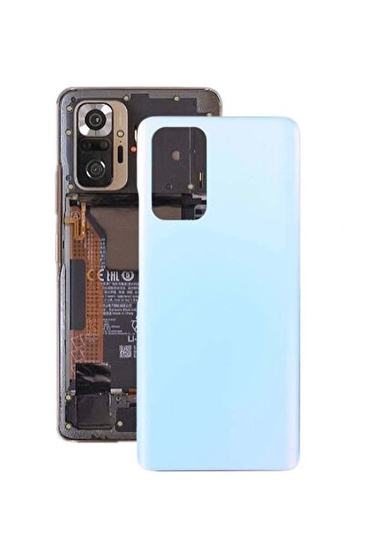 AZUR Xiaomi Redmi Note 10 Pro Arka Kapak Pil Kapağı (Mavi)