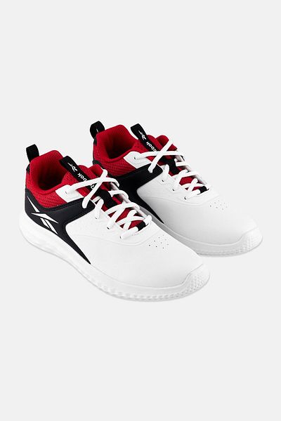 Reebok Kids Boys Rush Lace Up Closure Running Shoes, White