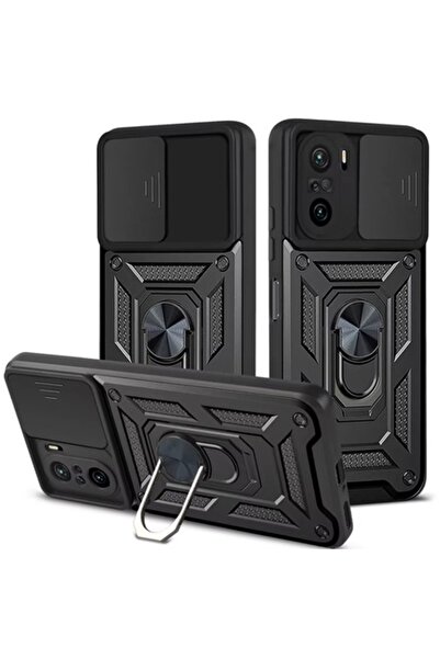 AXIO Husa pentru Xiaomi Mi 11i/Poco F3, P19, Poliuretan, Black