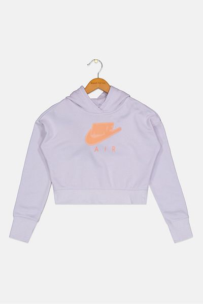 Nike Kids Boy Sportswear Fit Outdoor Sweatshirt, Lavender