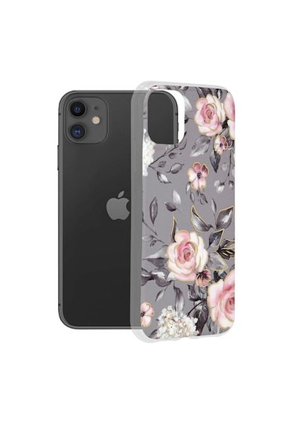 OEM High Protection Case for iPhone 11, Sleek Defense, B2553, Thermoresistant Plastic, Bloom of Ruth Tit
