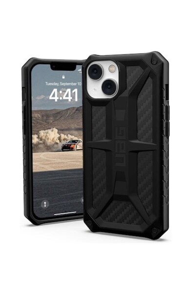 UAG Husa pentru iPhone 14, M30, Policarbonat, Carbon Fiber