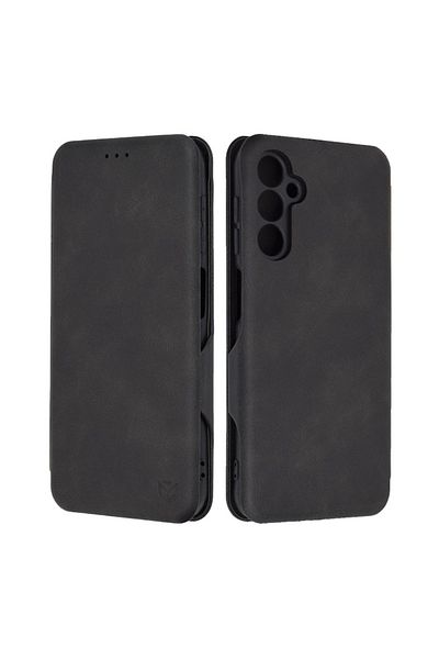 OEM Carcasă de înaltă protecție pentru Samsung Galaxy A24 Techsuit Safe Wallet Plus, aspect elegant, întuneric intens