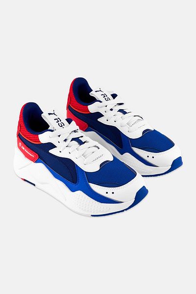 Puma Kids Boy Bmw Mms Rs-X Lace Up Running Shoes, Multicolor