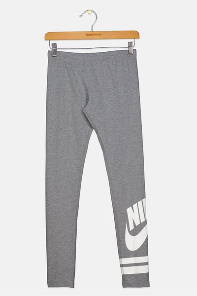 Nike Kids Girl Pull On Training Leggings, Grey