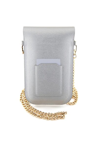 Hello Kitty Geantă crossbody, Z34, piele, argintiu